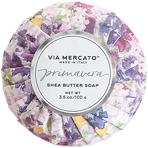 Via Mercato Primavera Tavaszi Virágok Gyűjteménye, Szappan & Étel Kész, Szilva Virág, 100 Gramm