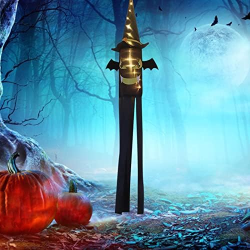 Led Halloween Fények Horror Szellem Ruhát, Kalapot, Világos Csontváz String Fények, Vízálló Fél Udvar Dekoráció Tökéletes Halloween