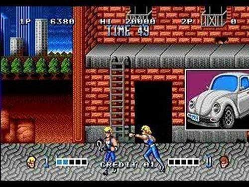 Double Dragon (Sega Genesis) - Reprodukció Videojáték Patron
