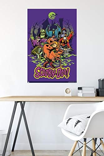 Tendenciák a Nemzetközi Scooby-Doo-Gazemberek Csoport Fali Poszter, 22.375 x 34, Prémium keret nélküli Változat