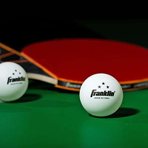 Franklin Sport Ping-Pong Labdák - 3 Csillagos Hivatalos Méret + 40mm Súly asztali Tenisz Labdák - Három Csillag Szakmai Ping-Pong Labdák