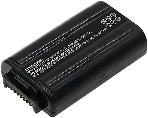 Szinergia Digitális Vonalkód olvasó Akkumulátor, Kompatibilis Zebra HXT15-Li Barcode Scanner, (Li-ion 3,7 V, 4450mAh) Ultra Nagy