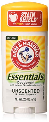 Arm & Hammer Essentials Természetes Dezodor, Illatmentes, 2.5 Uncia (Csomag 5)
