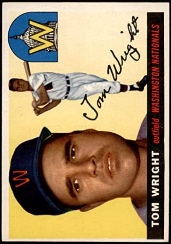 1955 Topps Baseball 141 Tom Wright Kiváló (5, 10) által Mickeys Kártyák