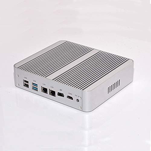 Skylake i7 6500U Ipari PC,PC ventilátor nélküli,Mini Doboz PC-8G RAM 256G SSD Gazdag IO: DP, HDMI USB3.0 LAN-SD Kártya Olvasó