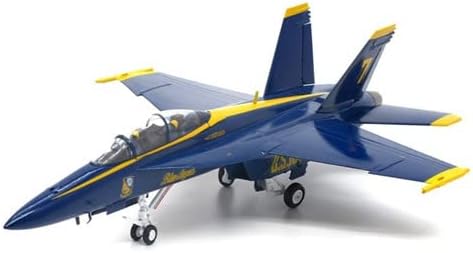 JC Szárnyak F/A-18F F18 Super Hornet, a Kék Angyal,2021 1/72 FRÖCCSÖNTÖTT Repülőgép Előre épített Modell