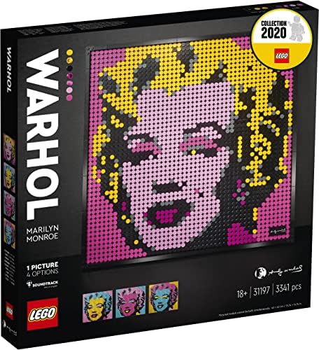 LEGO 31197 MŰVÉSZETI Andy Warhol Marilyn Monroe