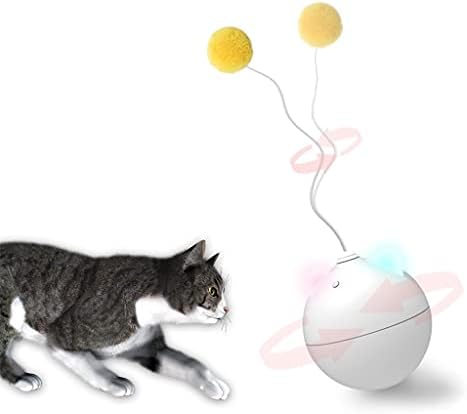 WZHSDKL Kreatív Elektromos Dobon Macska Játék Okos Ugratás Guruló Labda Macska Játékok LED Macska Játékok Interaktív Egyéni