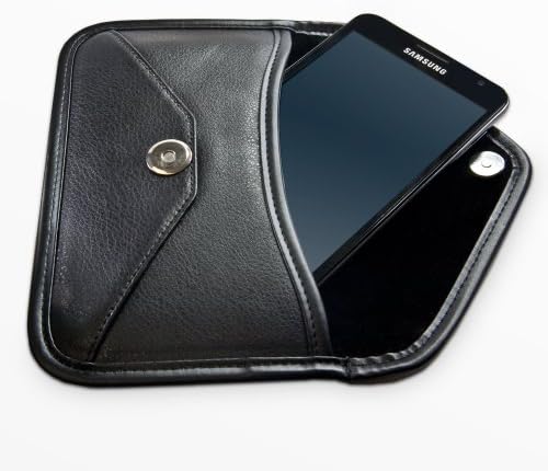 BoxWave Esetben Kompatibilis az iPhone X (a bíróság által BoxWave) - Elite Leather Messenger, Táska, műbőr tok Boríték Tervezés