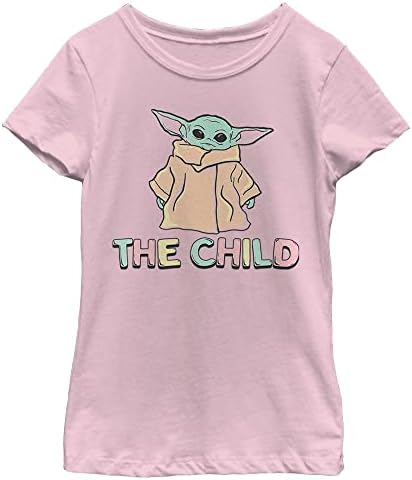 A mandalore-i Lány a Star Wars A Gyermek Színes Logo Póló