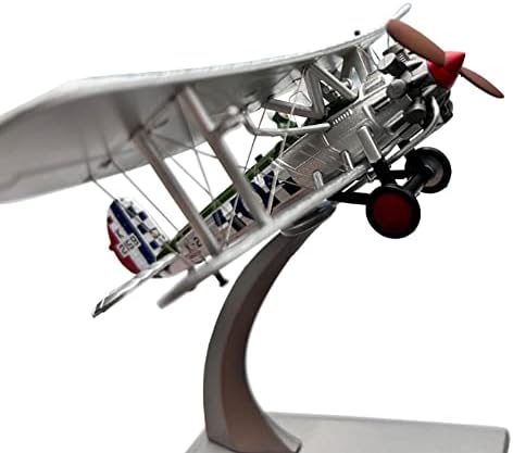 MOOKEENONE Alufelni első világháború Brit Királyi légierő Bristol Bulldog Kétfedelű Propeller Modell Katonai Repülőgép Modell 1:72-Es