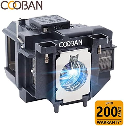 COOBAN ELPLP67 /V13H010L67 Csere Projektor Lámpa Izzó Ház Epson elektromos vezeték Home Cinema 750HD 710HD 500 600 EX5210 EX7210 EB-X11
