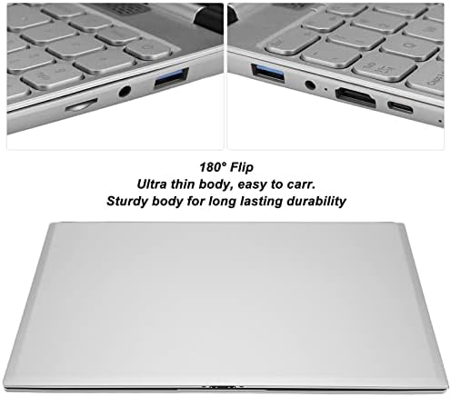 Laptop Nyerni 10, 15.6 Inch négymagos 4.2 GHz-es, 1920x1080 CPU Üzleti Laptop Mágneses Kamera, kétsávos WiFi, 5000mAh Akkumulátor,
