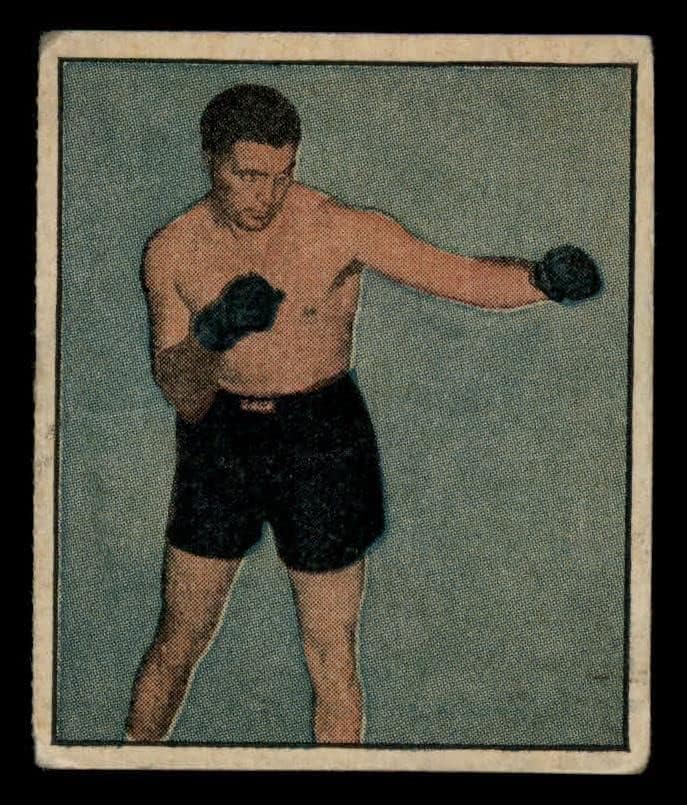 1951 Berk Ross 12 B Boxer Joe Maxim (Baseball Kártya) VG