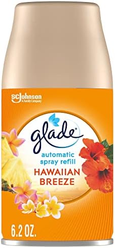Glade Automatikus Spray Utántöltő, Légfrissítő Haza, Fürdőszoba, Hawaii-i Szél, 6.2 Oz