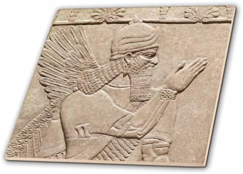 3dRose Kép Ninurta Ősi Asszír Harcos Isten Győzelem Mezőgazdaság - Csempe (ct-371850-4)