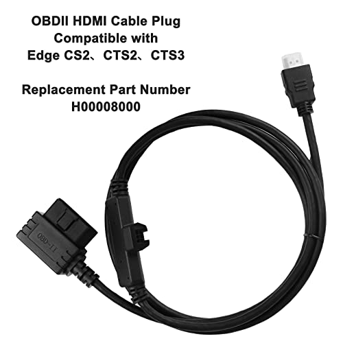 OBDII Kábel HDMI Monitor Cserélje ki H00008000 Kompatibilis Szélén CS2 CTS2 CTS3 Plug Monitor