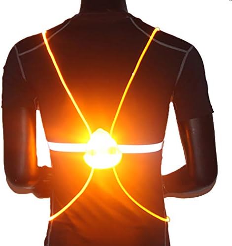 Dresbe LED Futó Világító Mellény Safety Mellény világít Sport Mellény Optikai Figyelmeztetés Mellény Este Séta, a Kerékpározás,
