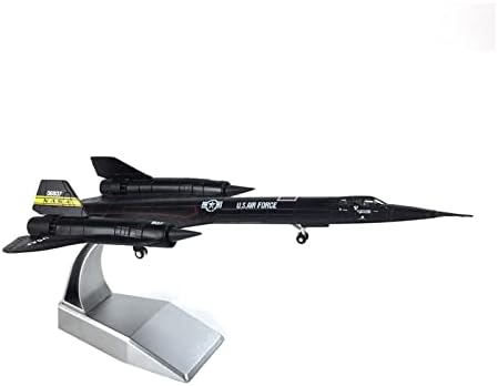 HINDKA Előre Beépített Skála Modellek az usa Katonai SR-71 Blackbird Felderítő Repülőgép 1/144 Modell állvánnyal Repülőgép