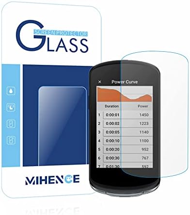 MIHENCE (3PCS) Kompatibilis Garmin Edge 1040 képernyővédő fólia, 9H Edzett Üveg Védő Fólia Széle 1040 GPS Kerékpározás Kerékpár Számítógép,