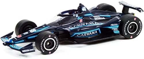 Dallara IndyCar 48 Jimmie Johnson Chip Ganassi Racing NTT IndyCar Sorozat (2021) 1/64 Fröccsöntött Modell Autó Greenlight 11518