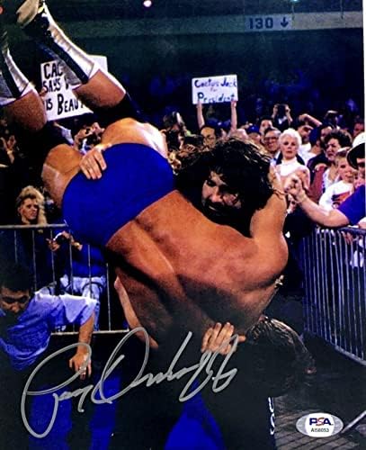 Paul Orndorff Úr, Csodálatos Aláírt 8x10 Fotó WWF WWE WCW PSA AI58053 - Dedikált Birkózás Fotók