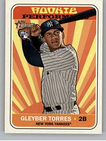 2018 Topps Örökség Magas Száma Kezdő Felhasználók RP-GT Gleyber Torres Yankees