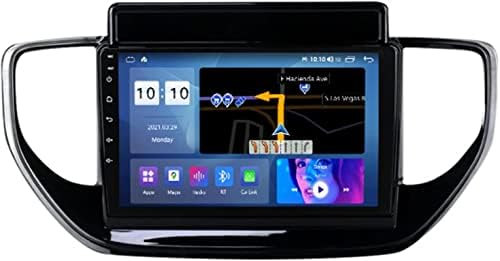 Android 10.0 Auto Sztereó 2 DIN Rádió H-Yu.ndai Solaris 2 2020-2021 GPS Navigációs 9in Érintőképernyő MP5 Multimédia Lejátszó