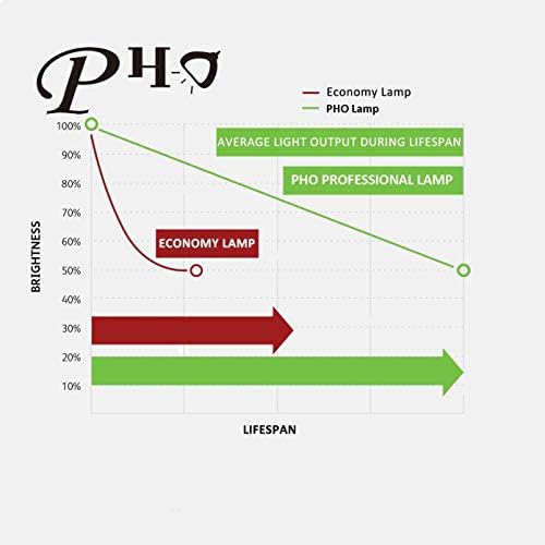 PHO Eredeti Eredeti Csere Izzó / Lámpa Ház Dell 1550 Projektor (OEM Philips Izzó)