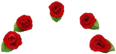 Tarini Galéria Mesterséges Rózsa Virág Klip Haj Fesztiválok Felek Ajándékozás - Készlet 5