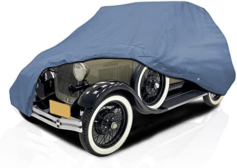 A legfelsőbb Autó fedezet a Ford A-Modell 1928-1931 Kabrió/Szedán 2-Ajtó Minden Időjárási Védelem Félig Illeszkedés Teljes Lefedettség
