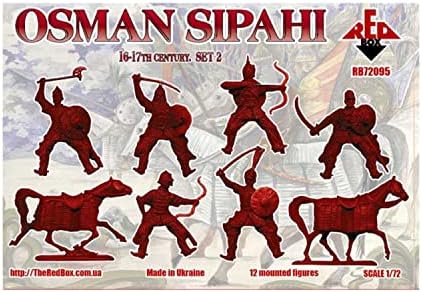 Piros Doboz RB72095 – Figurák Osman Sipahi Lencse, 17. Században, a Készlet 2