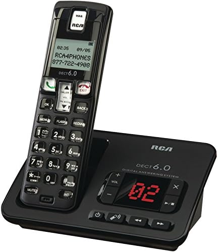 RCA 2102-1BKGA Dect 6.0, 1-Készülék Vezetékes Telefon