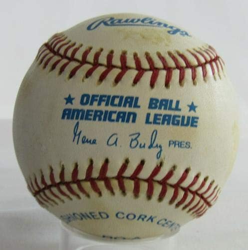 Dave Boo Ferriss Aláírt Automatikus Aláírást Rawlings Baseball B109 - Dedikált Baseball