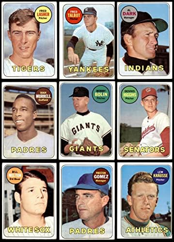 1969 Topps Baseball 100 Kártya Starter Set/Sok (Baseball Szett) GD+