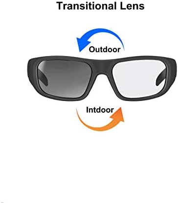 Oh Bluetooth Napszemüveg,Nyitott Fül Stílus Okos Szemüveg, Zenét Hallgatni, valamint telefonálni a Polarizált UV400 Biztonsági Lencse