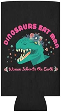 Sört Lehet Hűvösebb Ujja Humoros Vicces Dinoszauruszok Eszik Az Ember Vicces Retro Szabadtéri Kalandok Dinoszauruszok Rendszeres