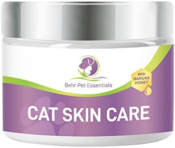 Behr Pet Essentials Természetes Macska bőrápoló 2oz– Szelíd, Hatékony Szerves Krém. Megkönnyebbülés, a Szárazság, Viszketés, Kiütések,