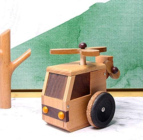 SHYPT Fa zenedoboz - a Gyermekek Játék zenedoboz, Fából készült Kézműves Modern Design, Kis Zene Doboz