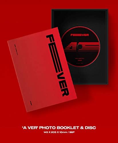 ATEEZ Nulla : Láz Része.2 6. Mini Album PT 2 (EGY Változat) CD+Fotó Füzet+fénykép kártya+Post Kártyák+Matrica+fénykép kártya