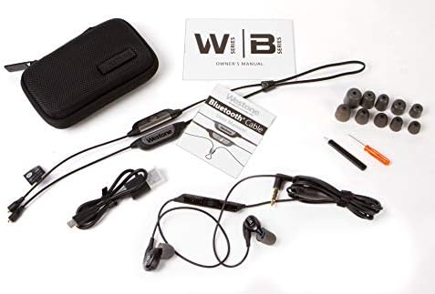 Westone W10 Egyetlen Sofőr Igaz-Fit Fülhallgató a MMCX Audio Bluetooth Kábel