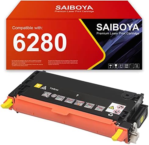 SAIBOYA Remanfactured Phaser 6280 Bíbor Festékkazetta Csere 106R01393 Xerox Phaser 6280 6280DN 6280N Nyomtatók.