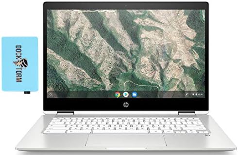 HP Chromebook x360 14b-ca Haza Üzleti Laptop (Intel Celeron N4000 2-Core, 4 GB RAM, 32 gb-os eMMC, Intel UHD 600, 14.0 Touch HD (1366x768),