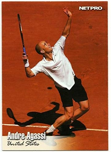 Andre Agassi U. S. A. 2003 NETPRO Elit Újonc Kártya 86-os! Tenisz Legenda!