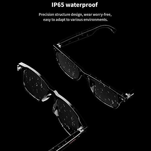HFINGAQEX Okos Szemüveg, Vezeték nélküli Bluetooth-E3 Hívja Napszemüveg, Sport Kültéri Hang-Ingyenes Szemüveg P5U5 Kék HD Zene