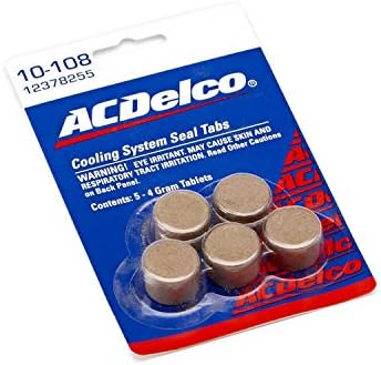 ACDelco GM Eredeti Berendezés 10-108 Hűtési Rendszer Tömítés Lapok - 4 g (Csomag 5)