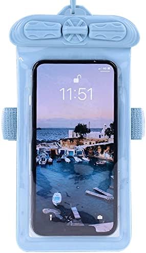 Vaxson Telefon Esetében, Kompatibilis Oppo A93S 5G Vízálló Tasak Száraz Táska [ Nem Képernyő Védő Fólia ] Kék