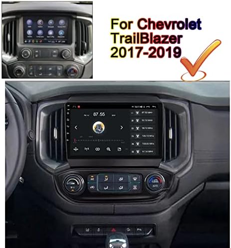 PLOKM 9 inch Autó Sztereó Bluetooth Zene Lejátszó fejegység, a Chevrolet Trailblazer 2017-2019 Android Autoradio Multimédia