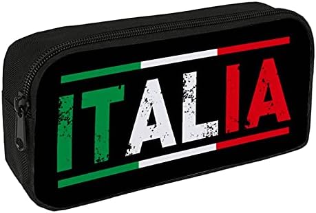 FunnyStar Olaszország Zászló Nagy Kapacitású tolltartó 2 Réteg Ceruza Tasakot Asztal Szervező Női Kozmetikai táska