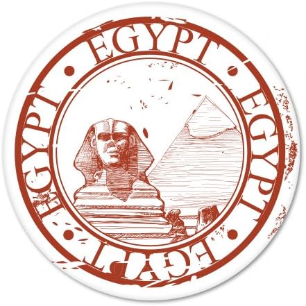 AK Wall Art Egyiptom Utazási Bélyegző Kialakítás Vinyl Matrica, Autó Ablak Lökhárító Laptop - Válassza ki a Méretet
